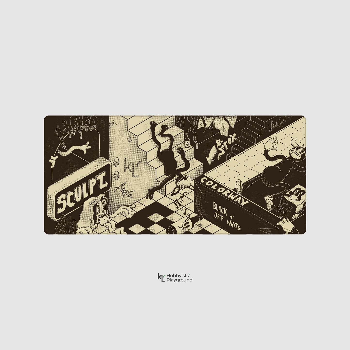 GMK CYL Rubrehose Limbo Deskmats