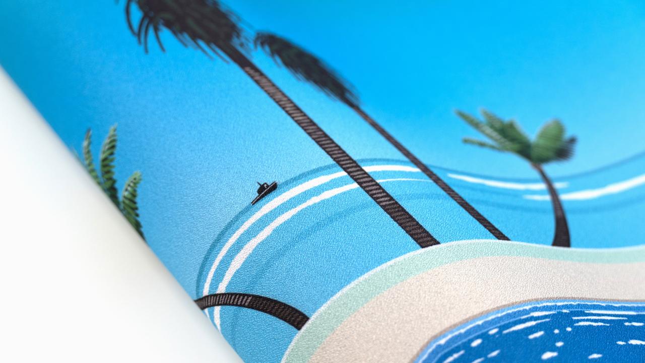 A Rubre Summer Deskmat
